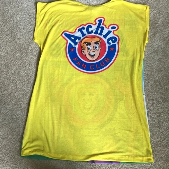 Vintage Jodie Arden ARCHIE COMICS Night Shirt One Size Fits All 1985 Rare find! - Picture 5 of 6
